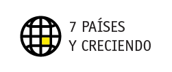 7 países y creciendo