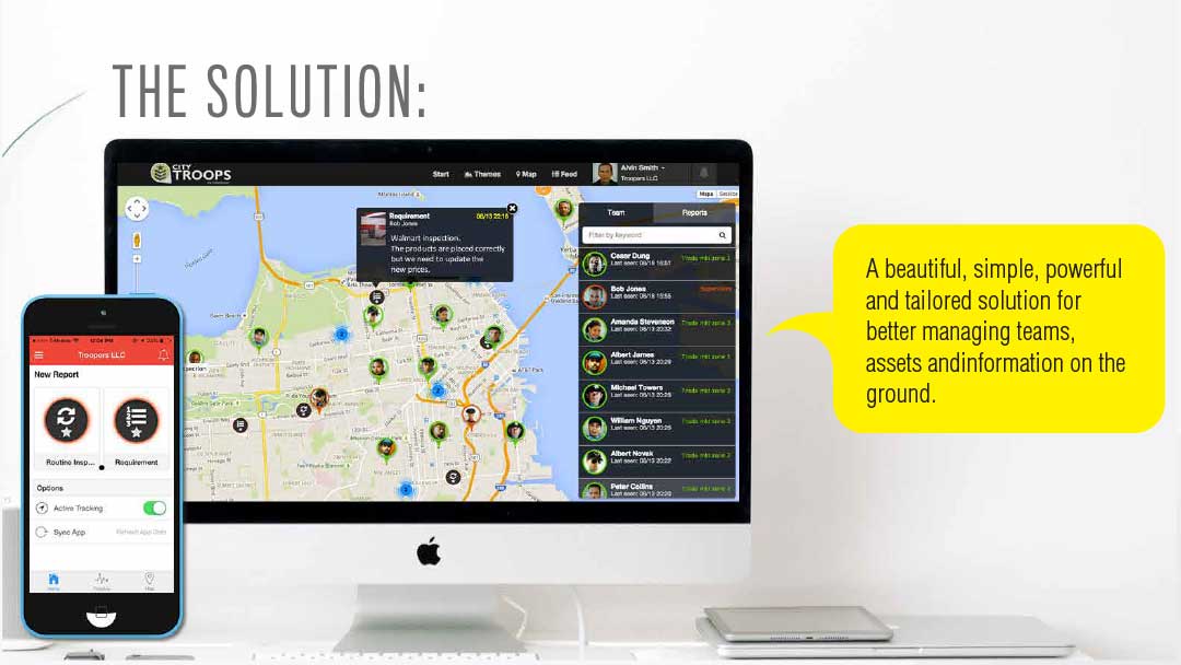 Increase the efficiency of your personnel management with CityTroops app